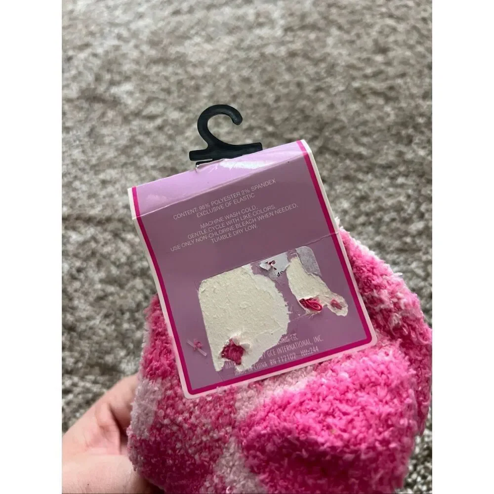 Hallmark Fuzzy Low Cut Easter Socks Woman’s Size 4-10 NEW 3 Pairs